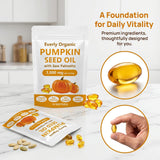 Everly Organic etiqueta con lista de ingredientes sin alérgenos
