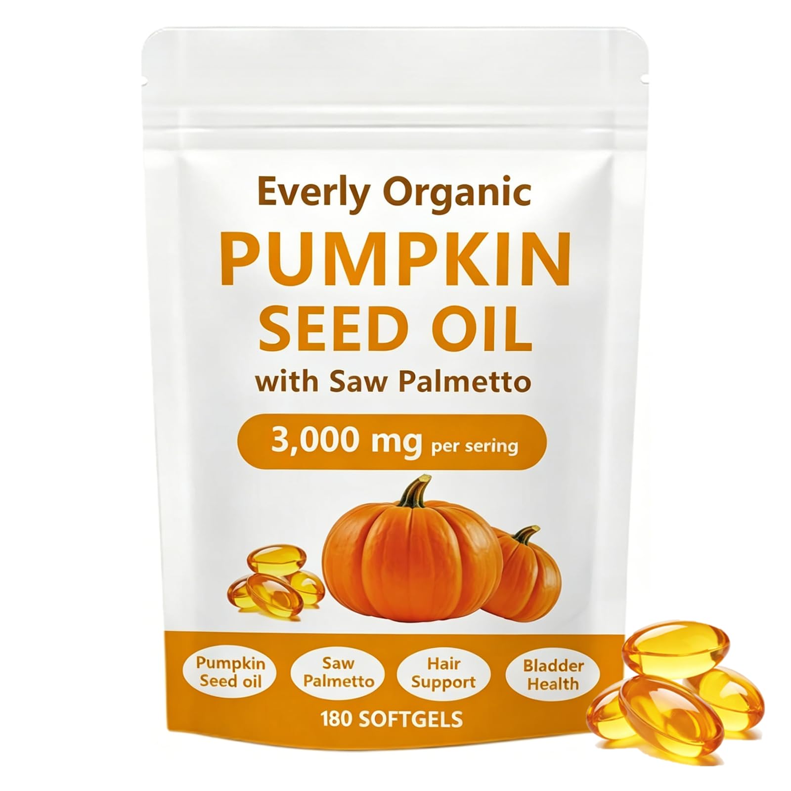 Everly Organic frente del empaque mostrando marca y beneficios visibles