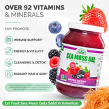 EverSmith Organics gel vertiéndose en batido para mezcla rápida y cremosidad