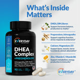EVERYDAY NUTRITION etiqueta con ingredientes clave para transparencia y confianza
