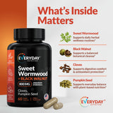 EVERYDAY NUTRITION etiqueta con ingredientes y dosis claramente visibles