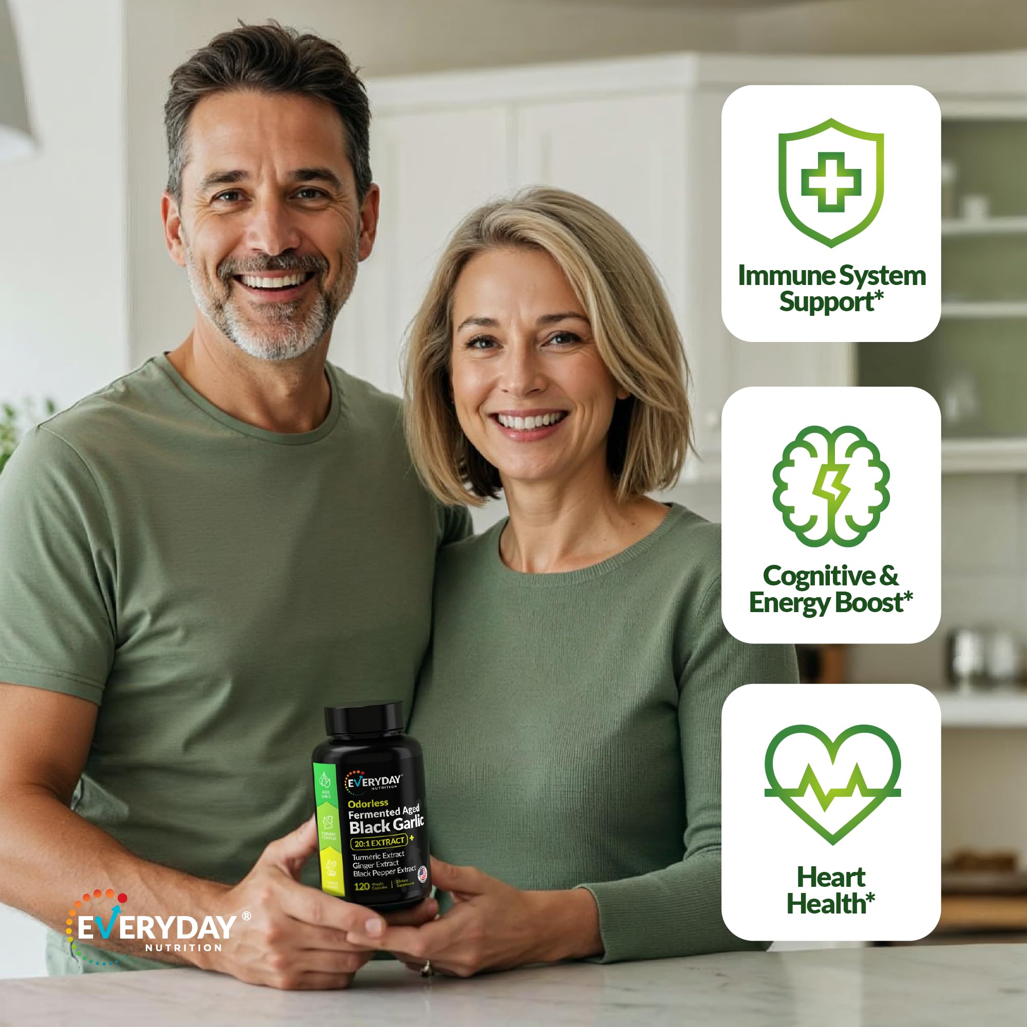 EVERYDAY NUTRITION detalle de la etiqueta con panel de hechos y dosis claras