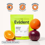 EVIDENT WELLNESS mezcla del sobre en agua fría lista para beber