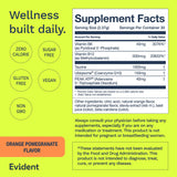 EVIDENT WELLNESS persona bebiendo en escritorio para energía sin cafeína