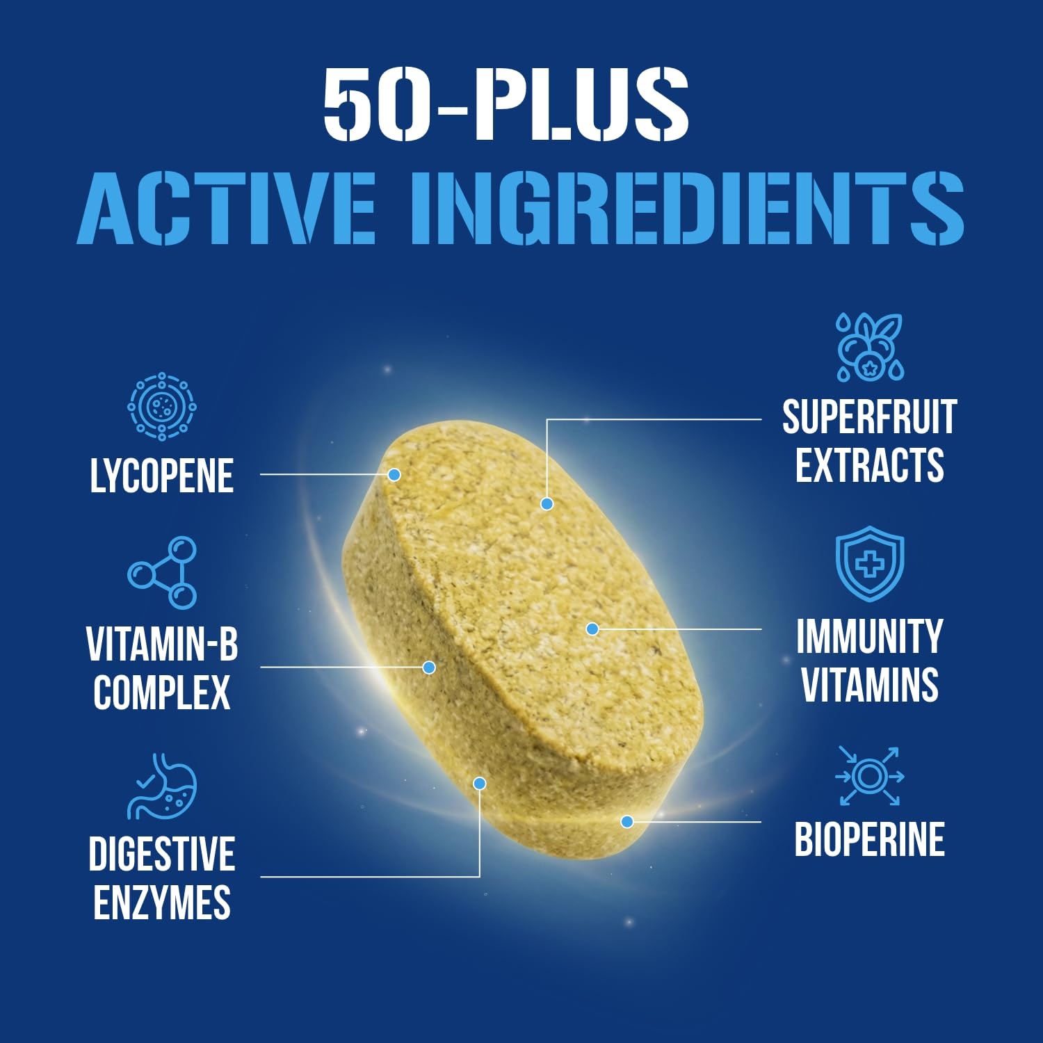 Evlution con ingredientes naturales mostrando fito nutrientes y licopeno