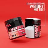 Evlution EVL pre-entreno servido en vaso listo para mejorar rendimiento