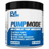 EVL PumpMode botella frontal mostrando diseño y fácil identificación del producto