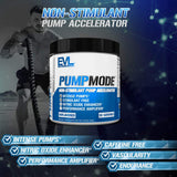 EVL PumpMode comparación de tamaño de envase para referencia de porciones