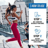 Evlution batido en vaso mezclado preentrenamiento listo para consumo y energía