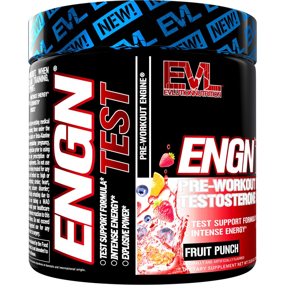 Evlution ENGN Test en ambiente de gimnasio con botellas y toalla destacando rendimiento y enfoque