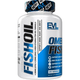 Evlution frasco junto a un desayuno saludable para uso diario