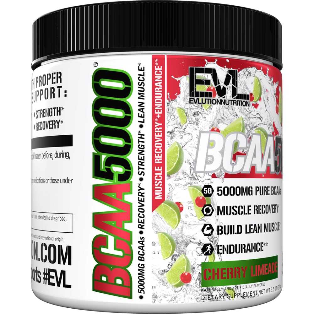 Evlution EVL BCAAs en escena de gimnasio apoyando entrenamientos regulares