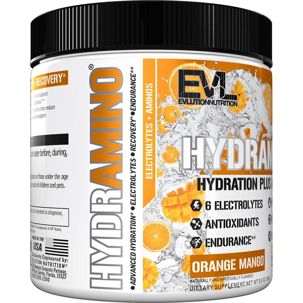 Evlution uso Hydramino en gimnasio apoyando rendimiento sin cafeína