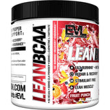 Evlution etiqueta Lean BCAA ingredientes CLA y L-carnitina para apoyo metabólico