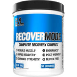 Evlution Recover Mode frente del envase mostrando beneficios y sabor