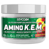 Evogen bote frontal mostrando etiqueta y sabor limonada frambuesa