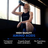 Evogen Amino K.E.M ingredientes S7 y betaína en primer plano aportando flujo sanguíneo