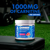 Evogen Carnigen bebida mezclada en vaso lista para consumir