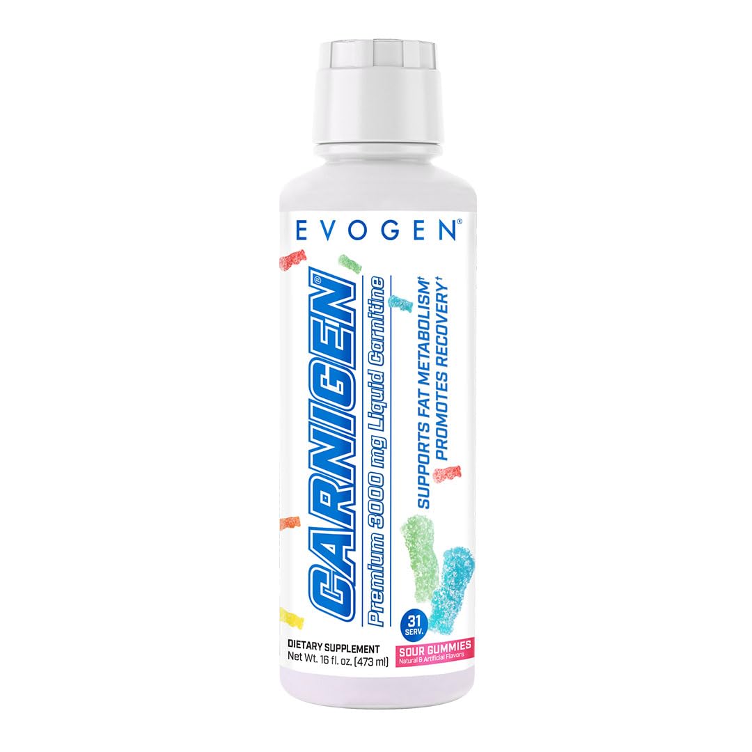 Evogen Carnigen frontal del envase mostrando etiqueta clara y beneficios