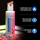 Evogen Carnigen detalle de textura líquida para absorción rápida y sabor