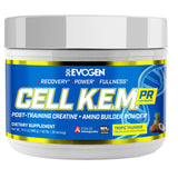 Evogen Cell K.E.M. PR V.2 frontal del envase mostrando el sabor Tropic Thunder y beneficios
