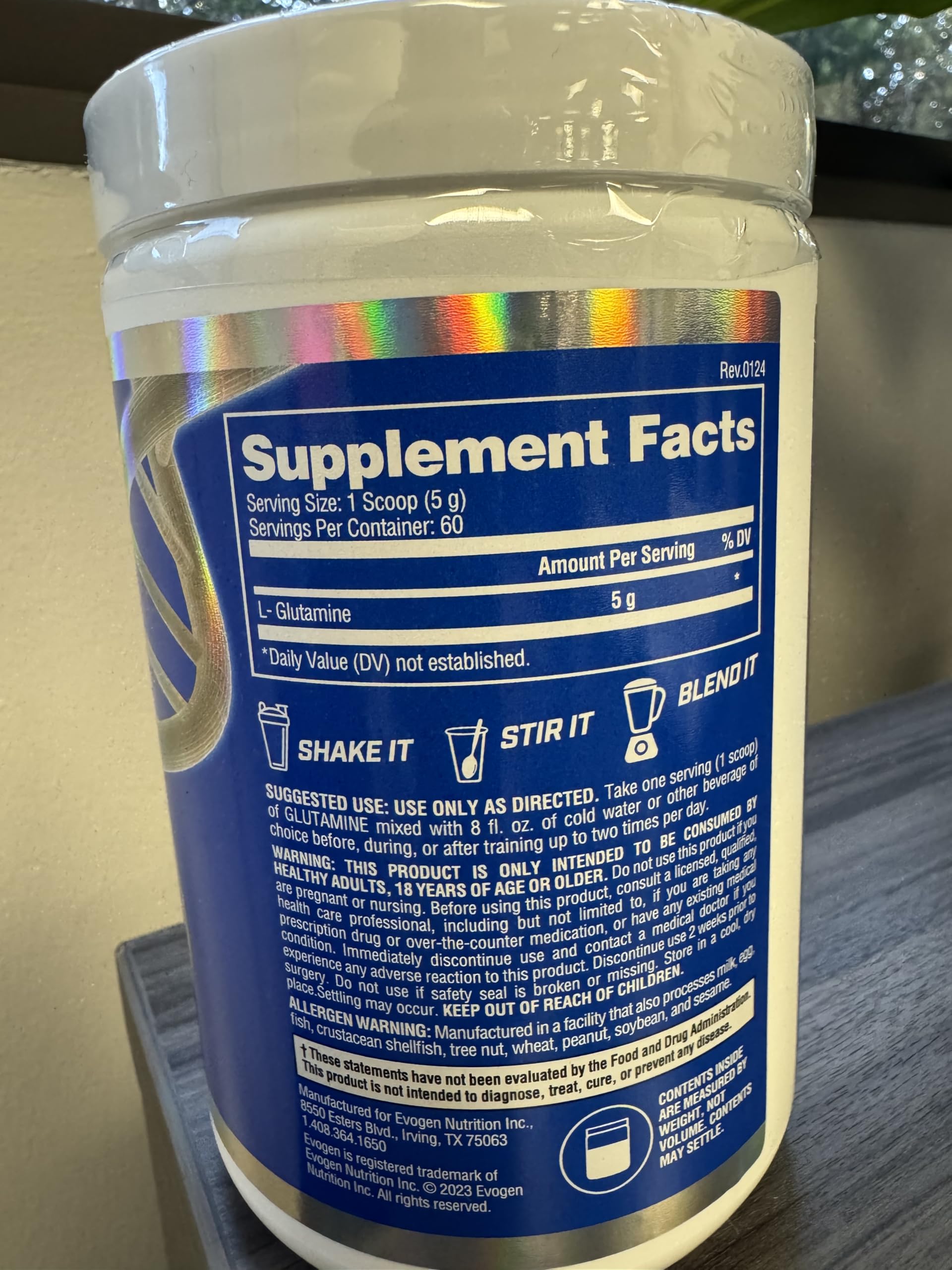Evogen producto en ambiente de gimnasio para mejorar recuperación