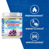 Evogen Evoburn vaso mezclador antes de entrenamiento, energía sin cafeína