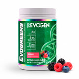 Evogen Evogreens frente del envase mostrando diseño y beneficios