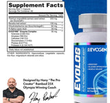 Evogen Evolog cápsula en primer plano que ilustra ingredientes y digestión optimizada