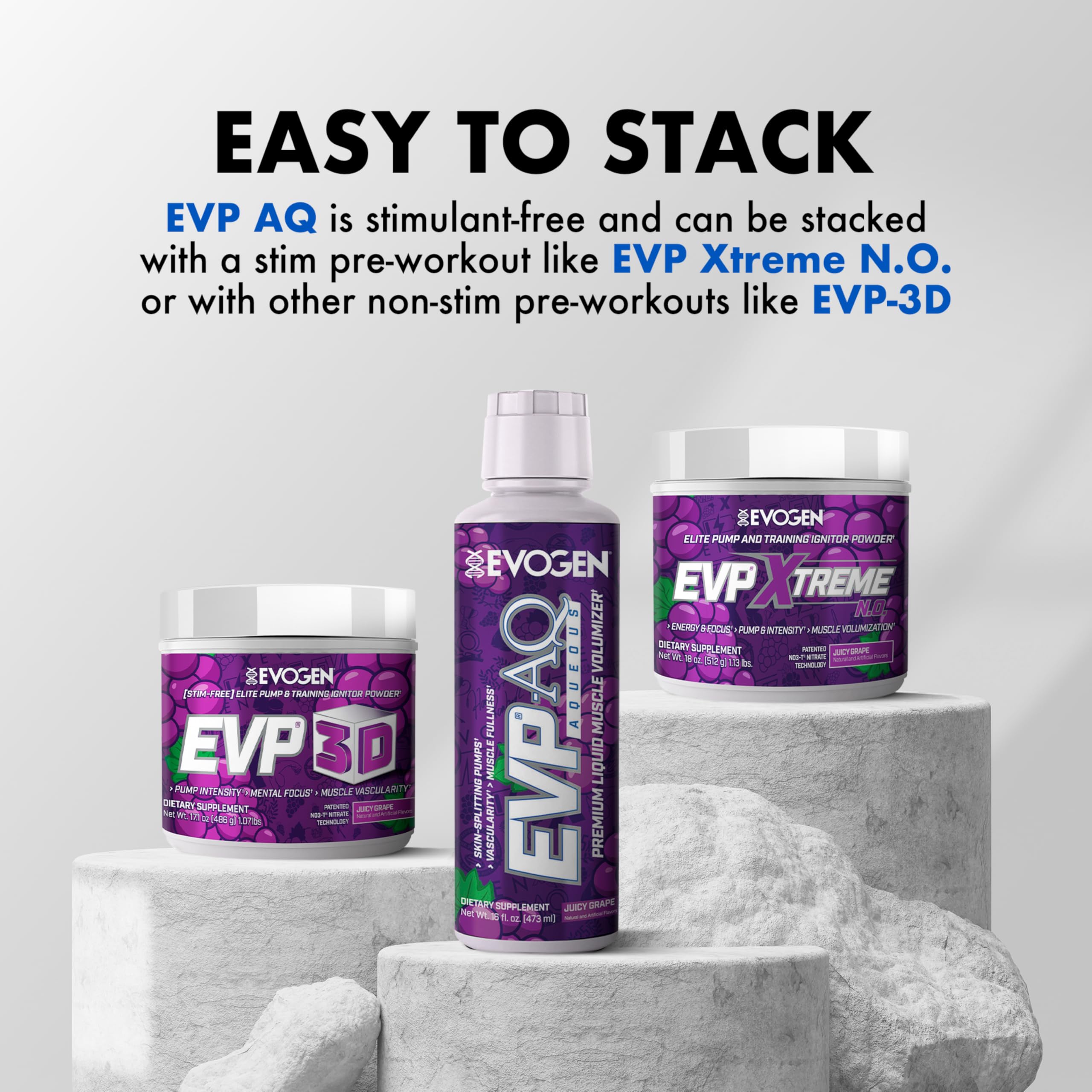 Evogen EVP AQ en un entorno de gimnasio — optimiza sesiones intensas
