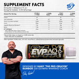 Evogen EVP AQ 16 fl oz comparación de tamaño práctico para llevar al gym