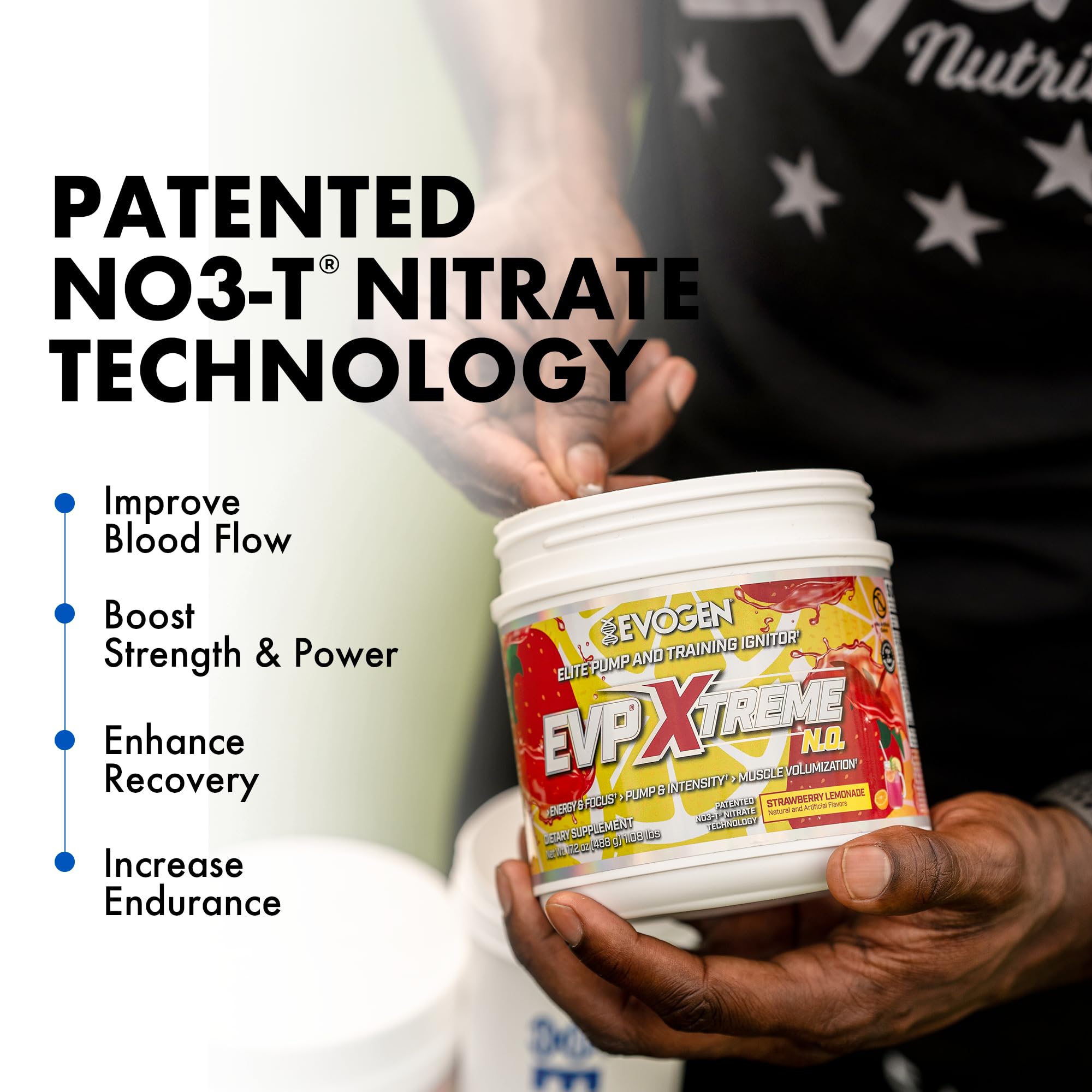 Evogen bebida preparada en vaso listo pre-entreno para concentración
