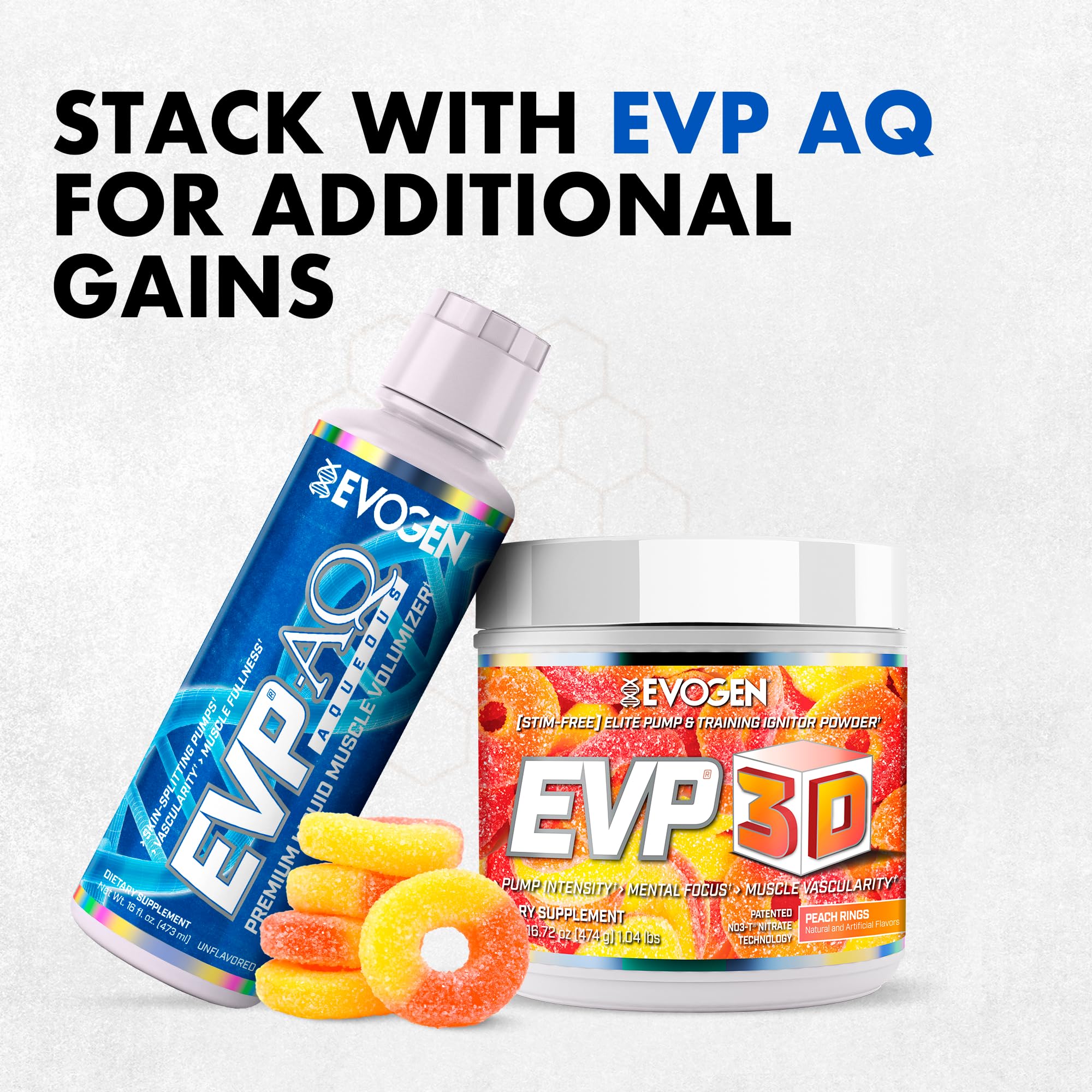 Evogen EVP-3D atleta bebiendo antes de entrenar para mejora de rendimiento