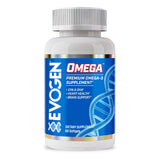 Evogen frente del envase mostrando 90 softgels y beneficios claros