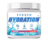 Evogen envase frontal mostrando la marca y beneficio hidratación