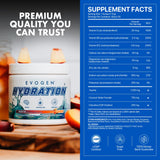 Evogen Hydration uso durante entrenamiento con atleta hidratándose para rendimiento sostenido