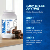 Evogen Isoject en uso post-entreno con atleta, apoyo a la reparación muscular