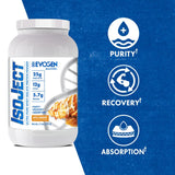 Evogen Isoject batido listo en vaso, beneficio absorción rápida post entreno