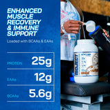 Evogen Isoject etiqueta de ingredientes mostrando perfil limpio