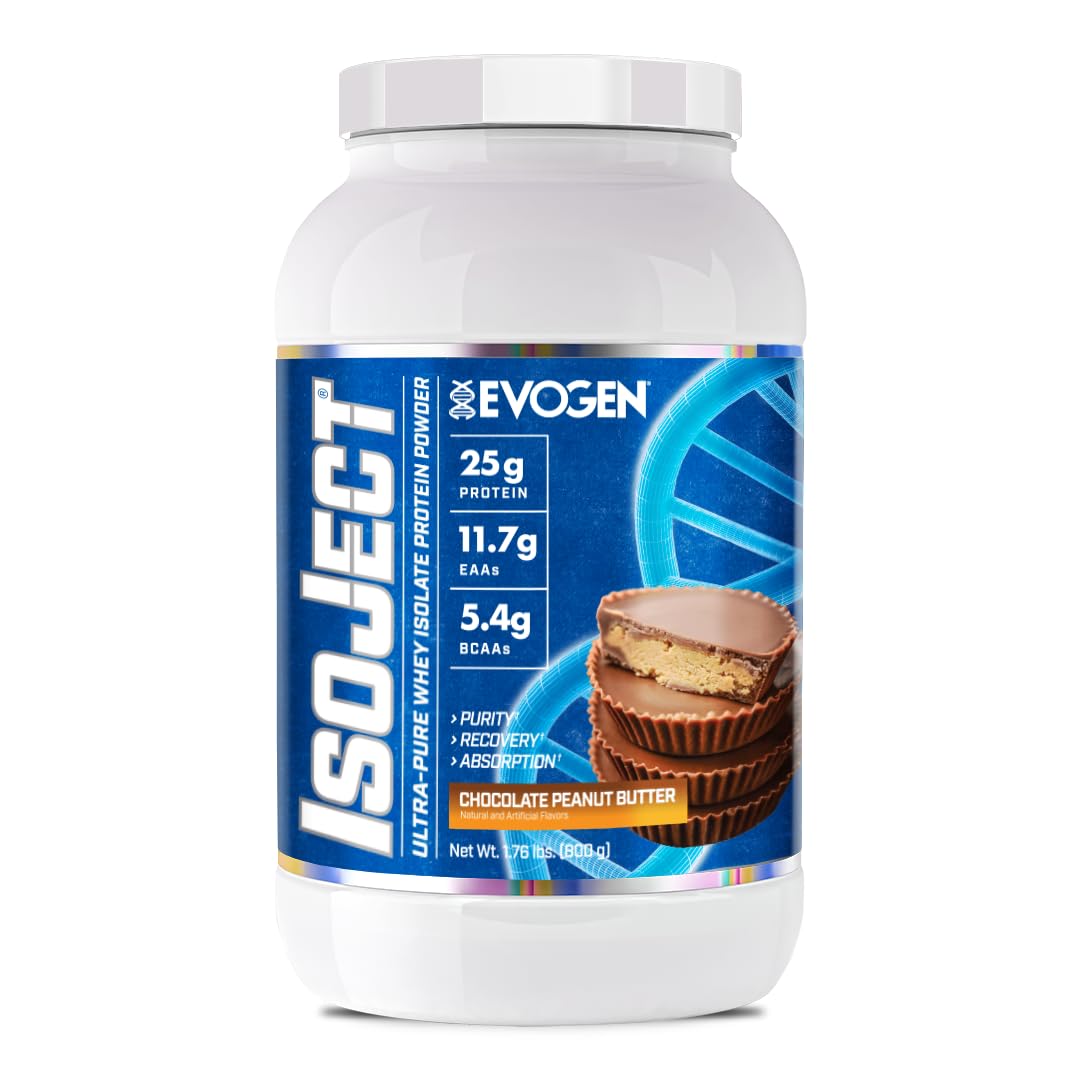 Evogen Isoject front packaging mostrando etiqueta y beneficio de absorción rápida