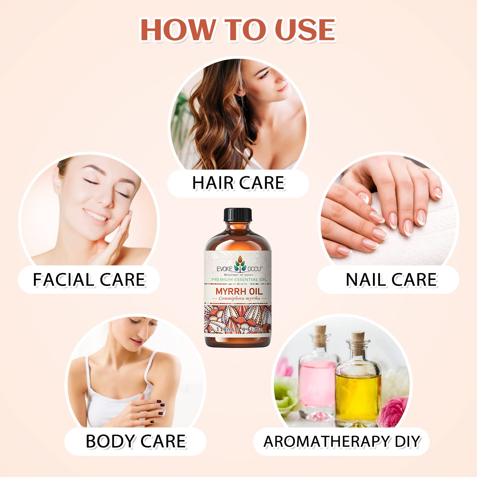 Mezcla de frankincense y mirra EVOKE OCCU para blends aromáticos equilibrados