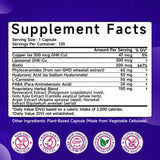 Ewecxine etiqueta con lista de ingredientes y certificaciones claras