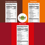 Extend Bar barra partida revela interior y densidad nutritiva