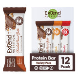 Extend Bar empaque frontal mostrando variedad y conveniencia
