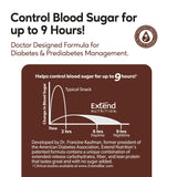Extend Bar primer plano de ingredientes que sugiere calidad natural