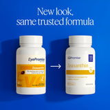 EyePromise cápsula en primer plano destacando textura y fácil de tragar