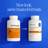 EyePromise textura del softgel destacada para ver forma y facilidad de ingesta