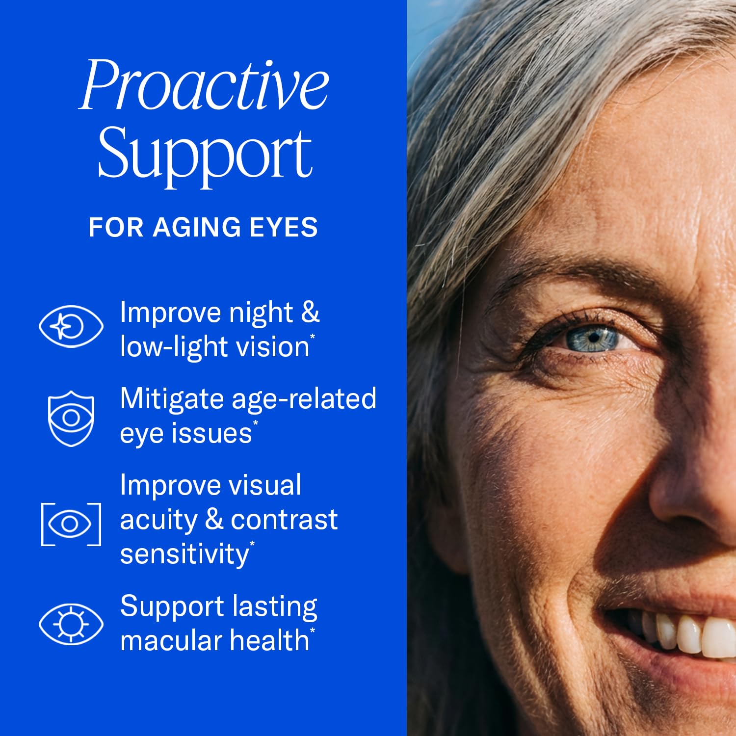 EyePromise Restore detalle del softgel destacando absorción mejorada