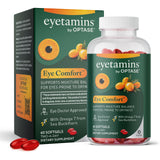 eyetamins embalaje frontal mostrando caja y beneficios visibles