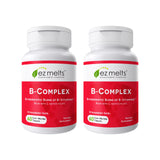 EZ Melts frasco frontal mostrando el envase y beneficios de forma clara